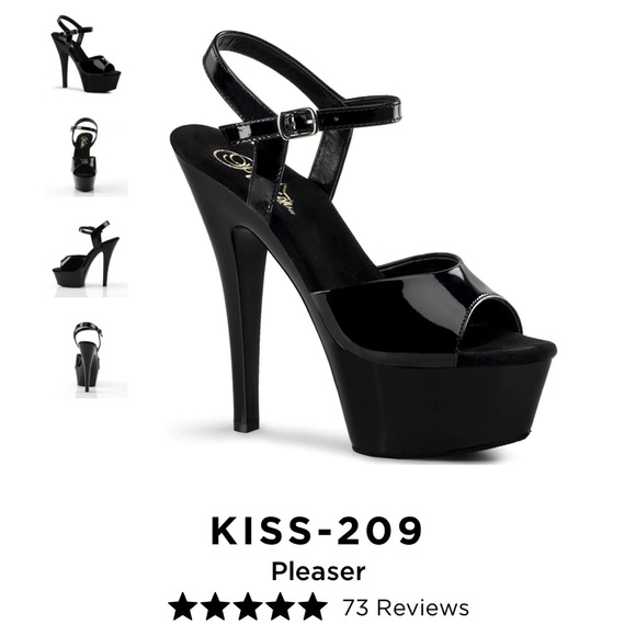 Pleaser Shoes - NEW Size 10 Kiss Me Forever Platform Stiletto Heels
